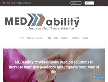 Tablet Screenshot of medability.com